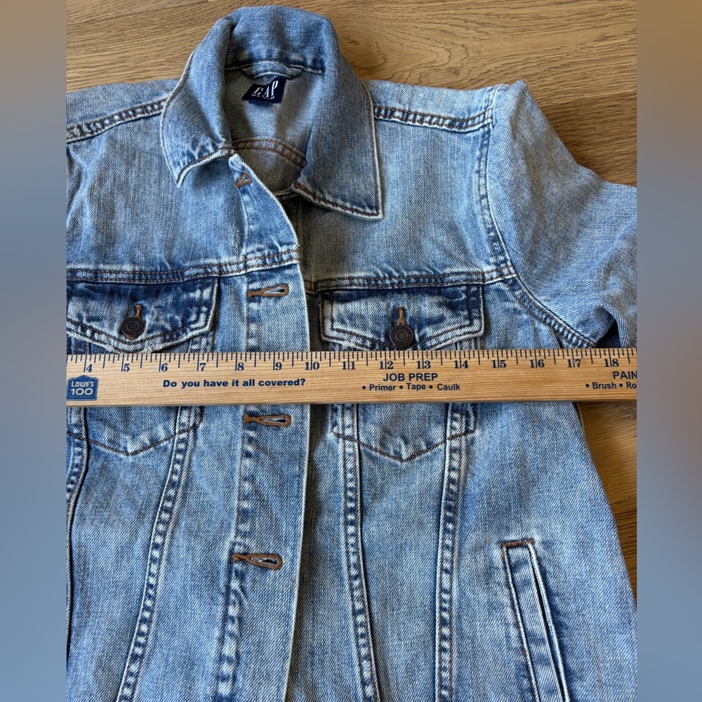 Gap denim jean jacket womens large - Picture 5 of 5